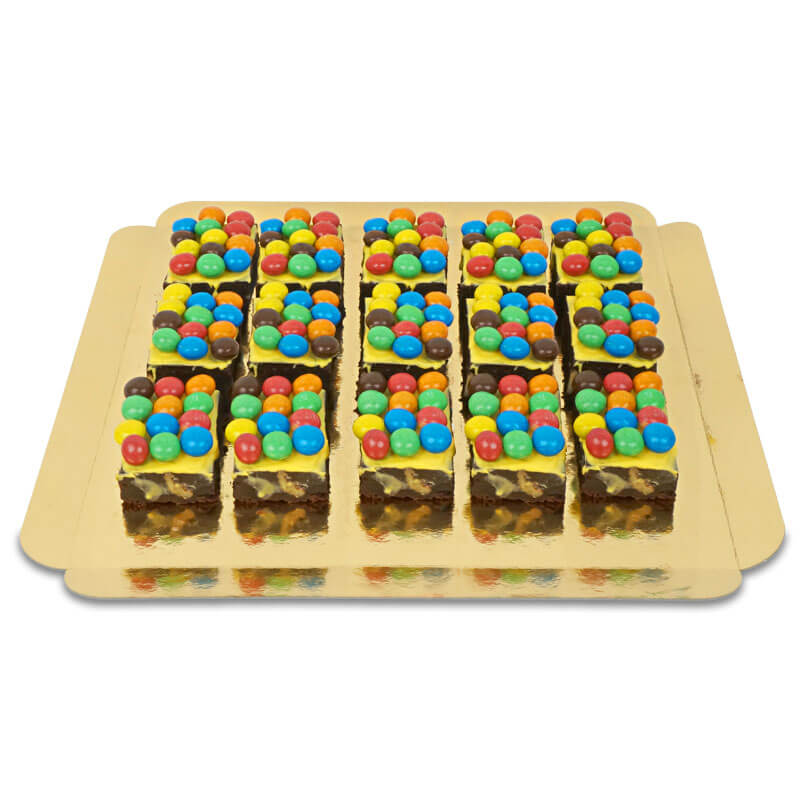 Brownies med Crispy chokladdragé (15 st)