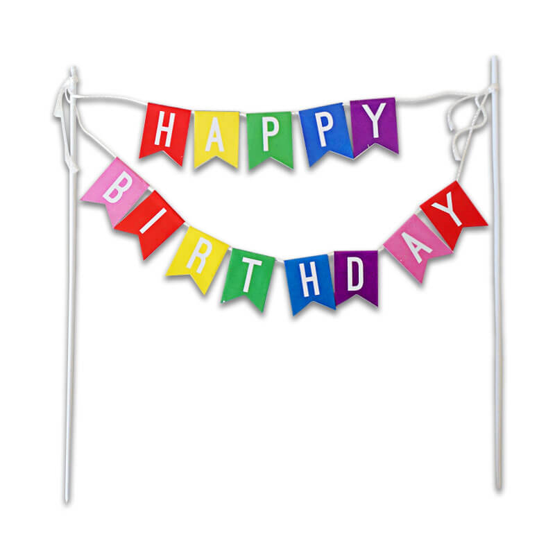 TÄrtdekoration, "Happy Birthday"
