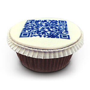 QR-kod Cupcakes (9 st)