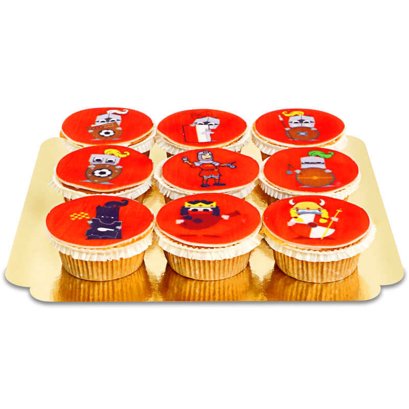 1. FC Union Berlin - riddaren Keule-cupcakes