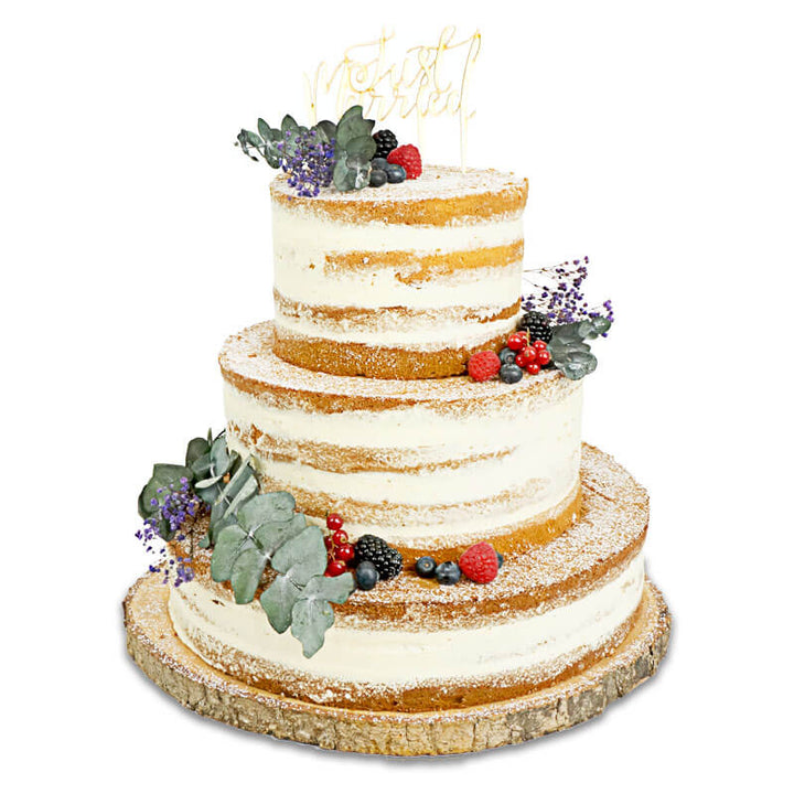 Torkade blommor - eukalyptus och lila brudslöja