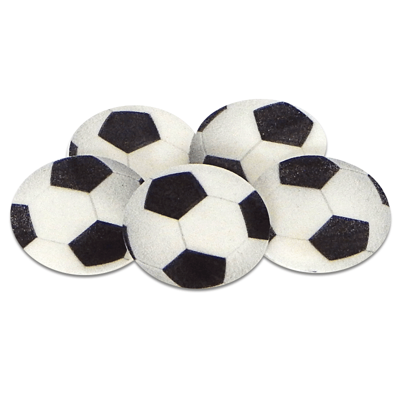 Fotbollar, ca 40 mm (5 st)