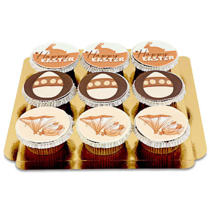 Påskcupcakes (9 stycken)