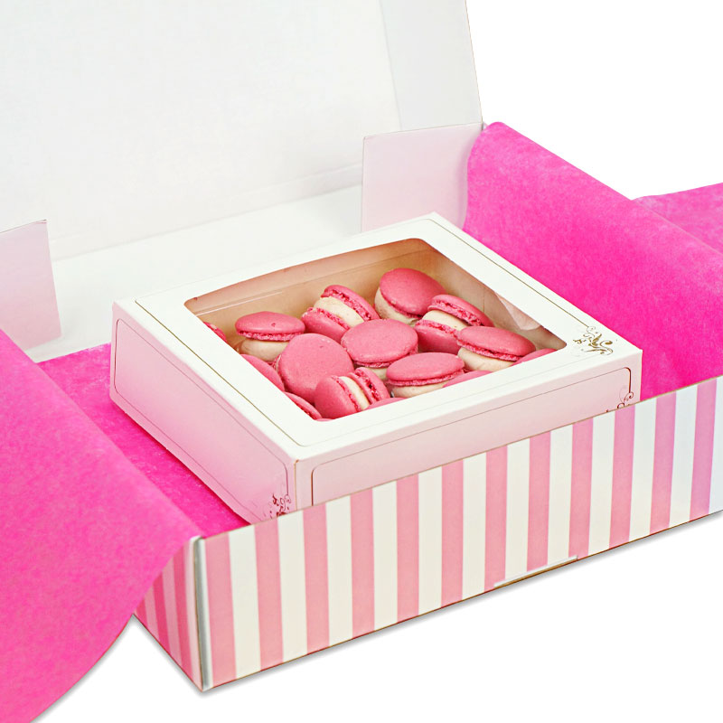 Rosa Macarons (16 st)