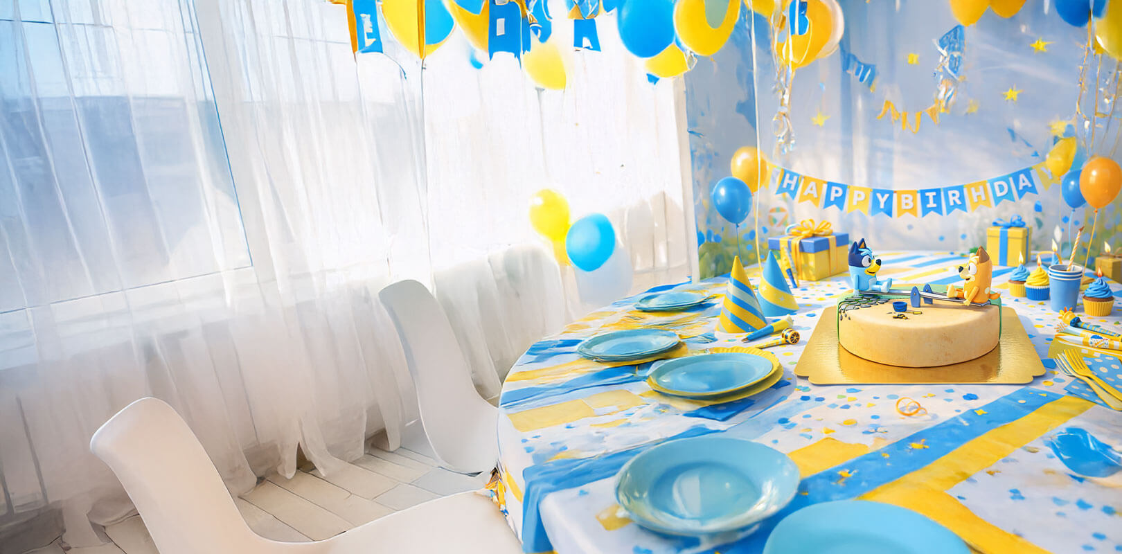 Bluey®-Figur auf Torten