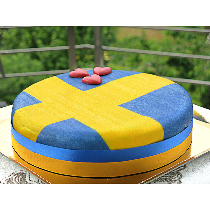 Stora marsipanhjärtan (3 st)