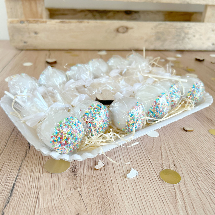 SURPRISE Gender Reveal Cake-Pops "It's a Boy" (12 st)