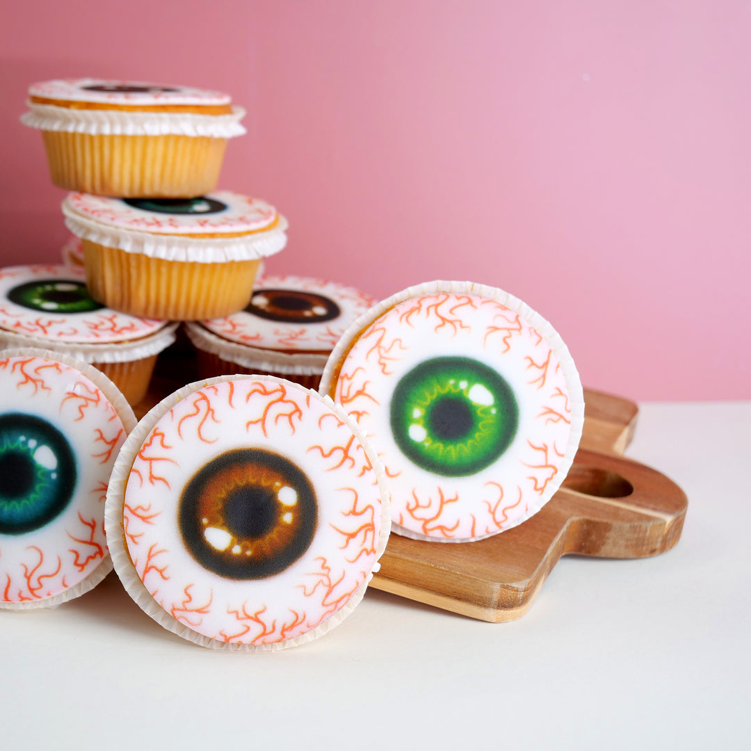 Ögoncupcakes (9 stycken)