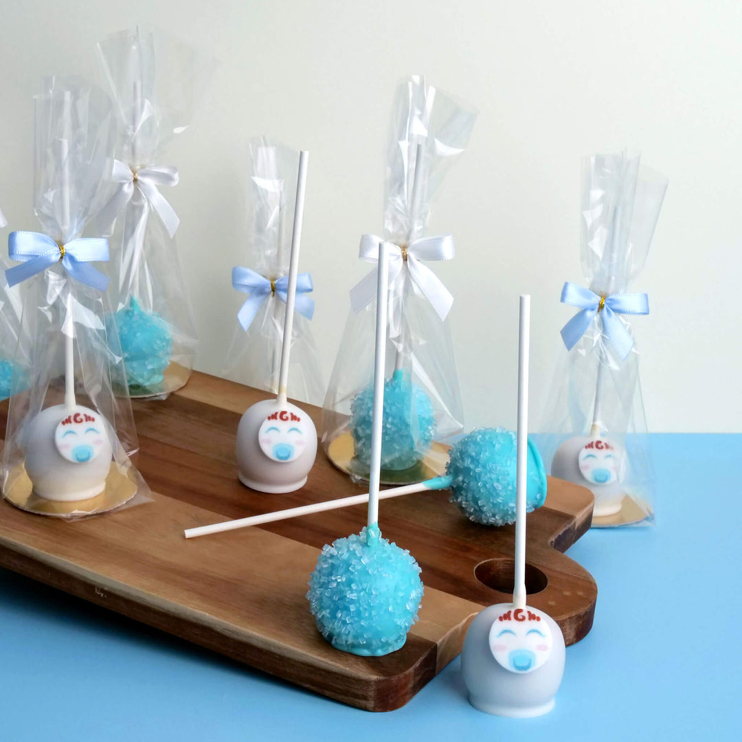 Blå Babyface Cake-Pops (10 st)