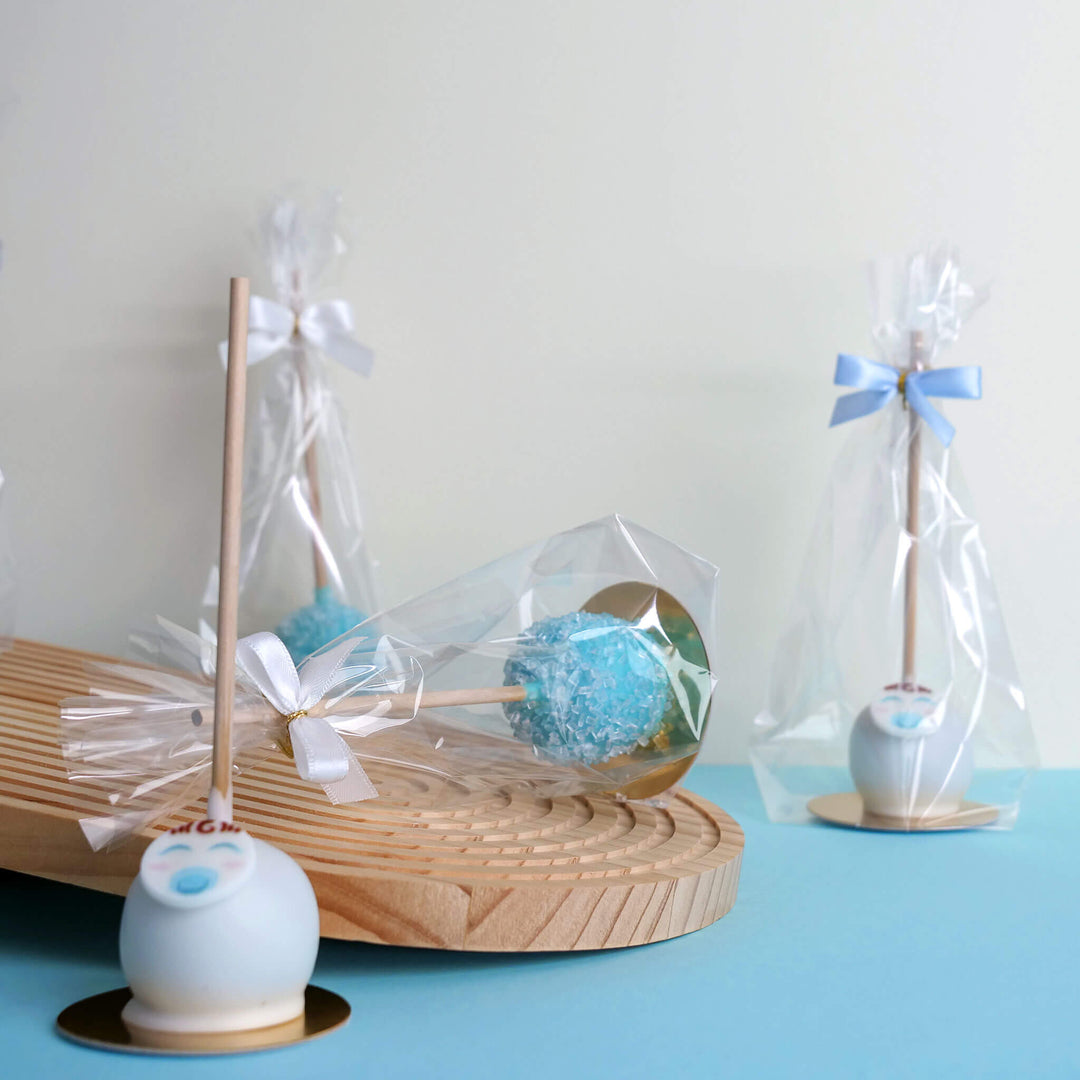 Blå Babyface Cake-Pops (10 st)