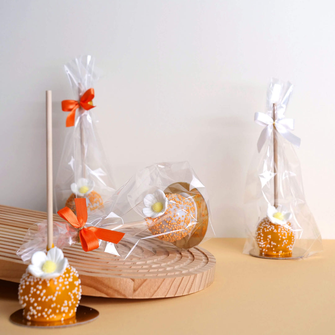 Blütenzauber Cake-Pops Vit & Orange (10 stycken)