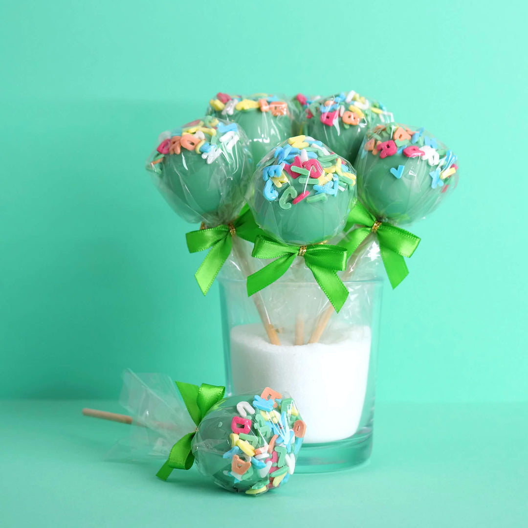 ABC Cake-Pops Gröna (12 st) 