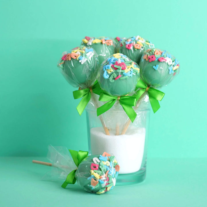 ABC Cake-Pops Gröna (12 st) 