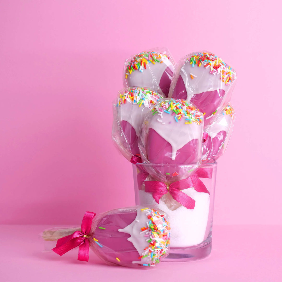 Cake-Popsicle rosa (10 st)
