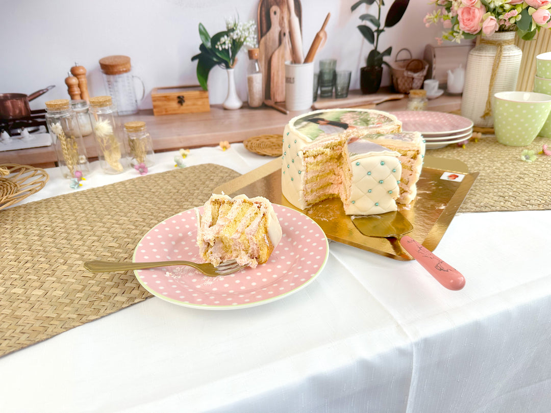 Deluxe fototårta- storlek S (20 bitar)