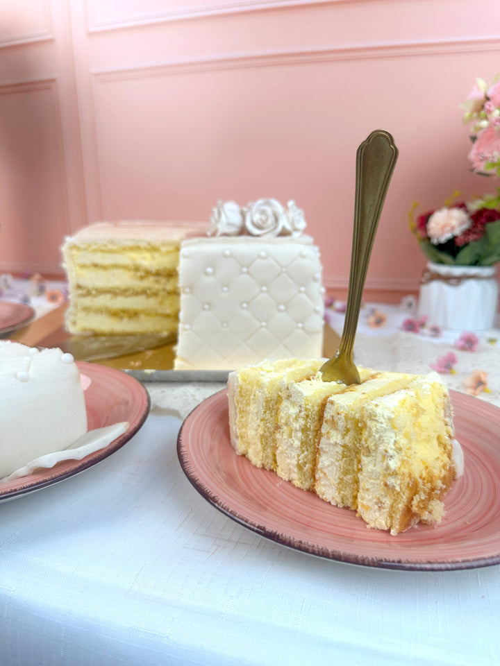 Fyrkantig Deluxe Bröllopstårta