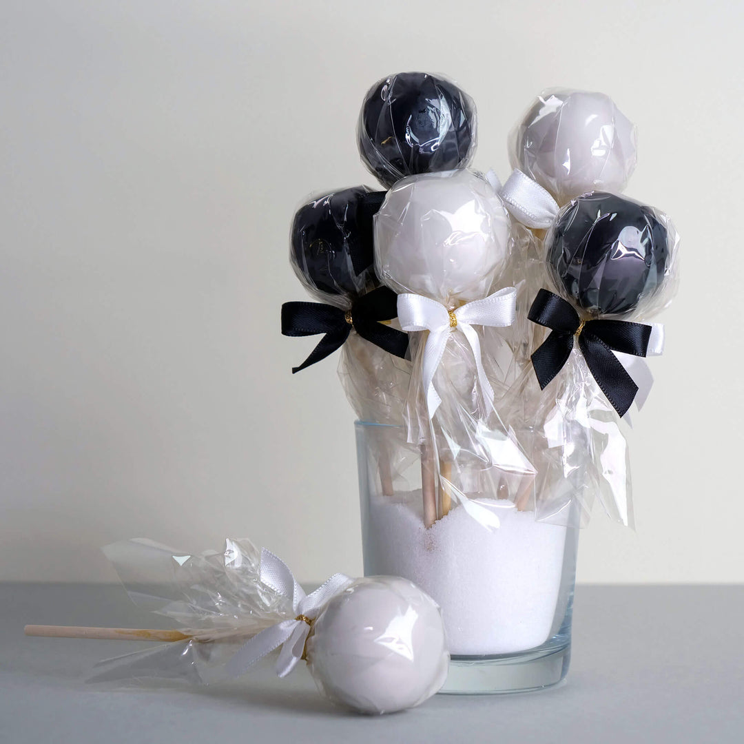 Färgglada Cake Pops i 2 färger (2x6 stycken)
