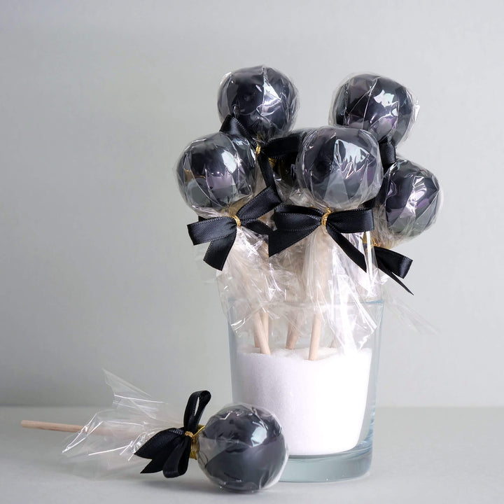 Enfärgade färgglada Cake Pops (12 stycken)