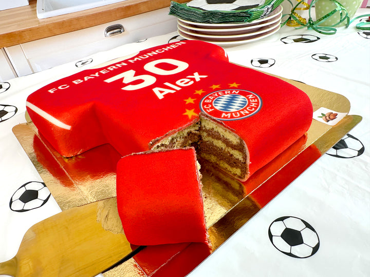 FC Bayern-tröjetårta