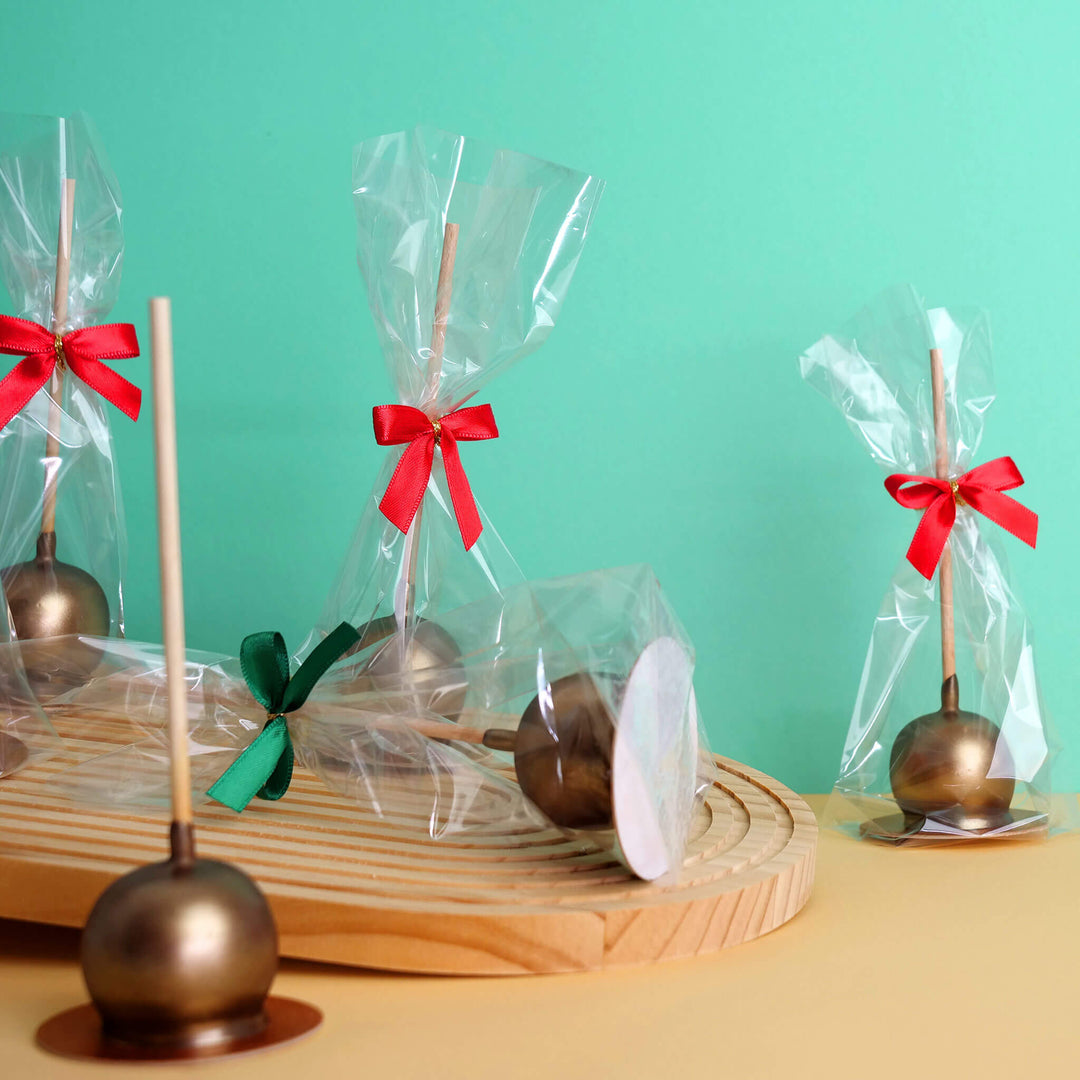 Deluxe Cake-Pops Guld (10 st) - Jul edition