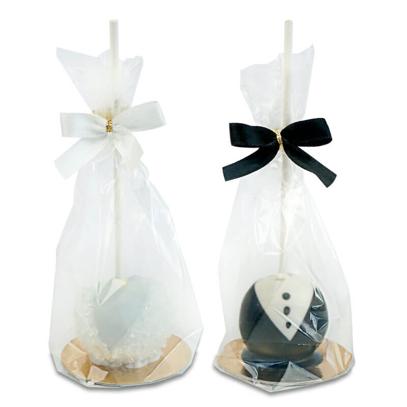 Bröllops cake pops (10 stycken)