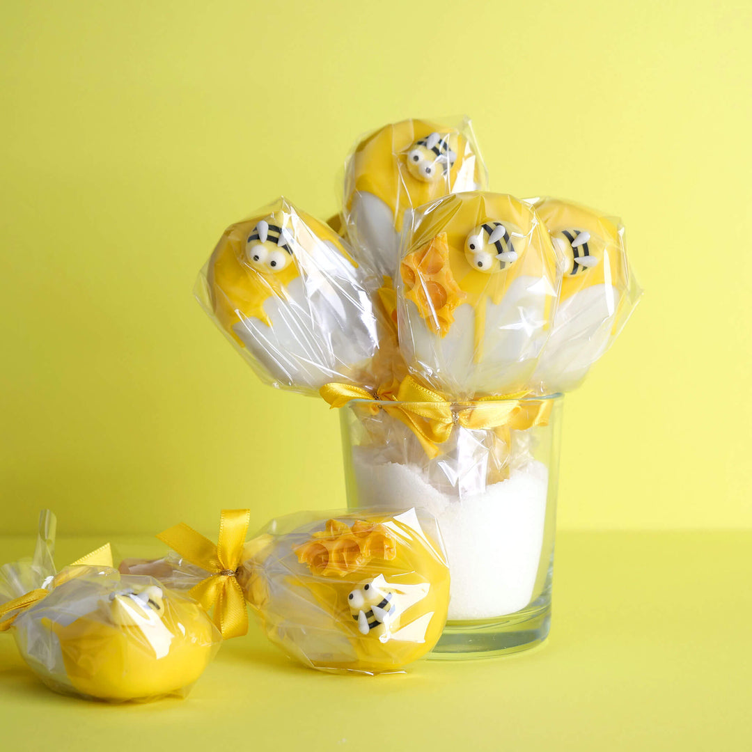 Honeybee Cake-Popsicles (10 st)