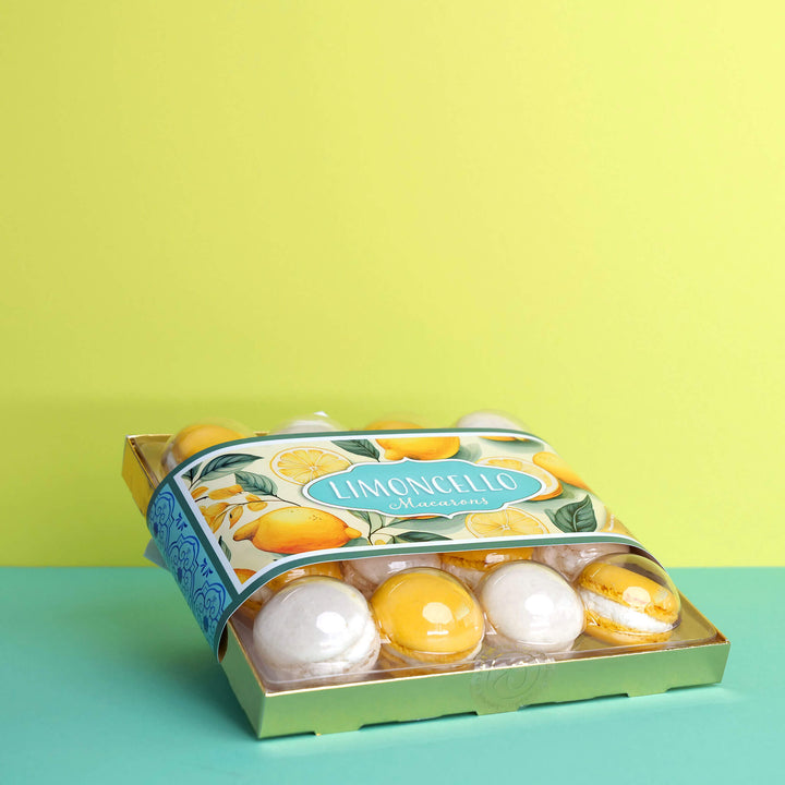 Limoncello Macarons (16 stycken)