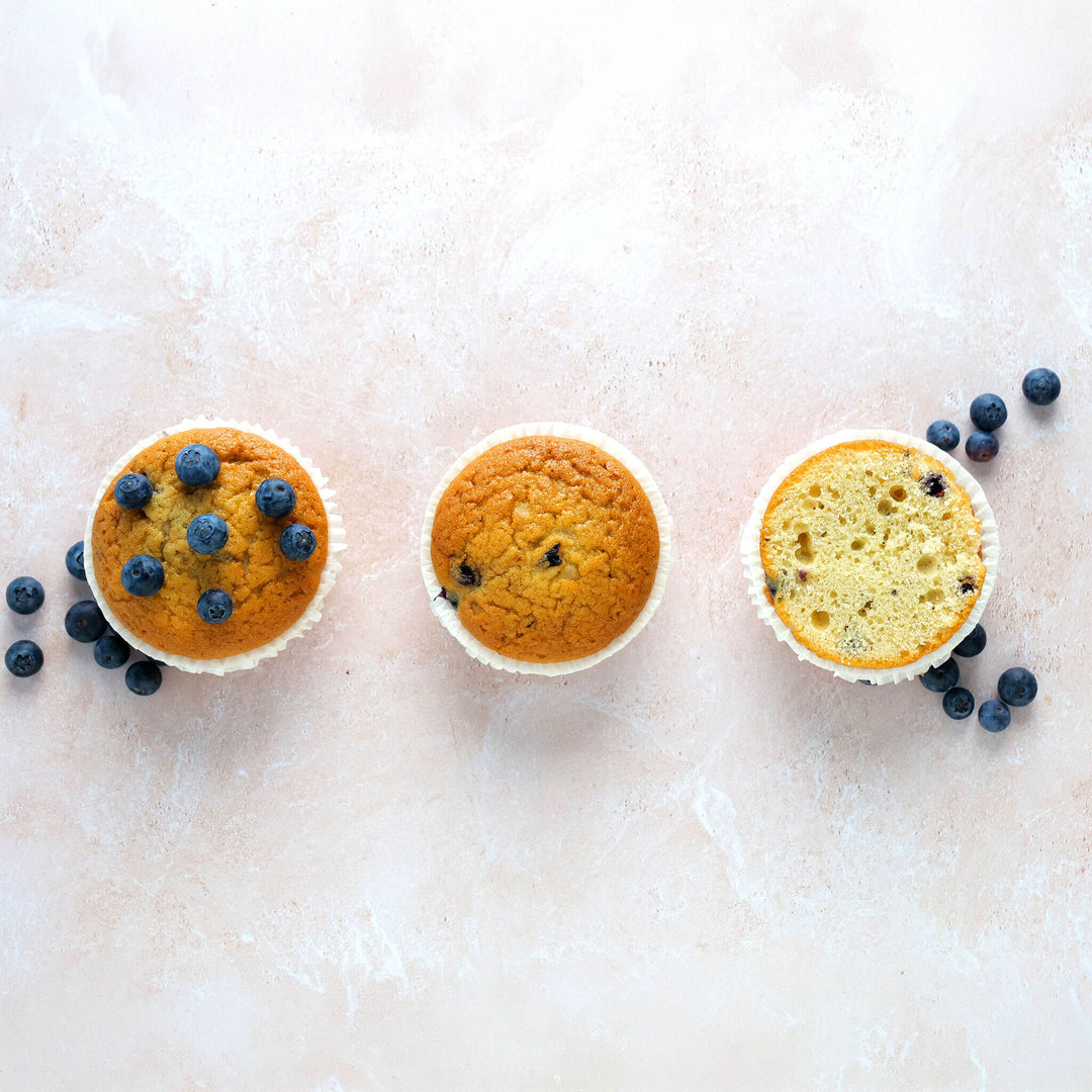 Muffins blåbär, 9 st