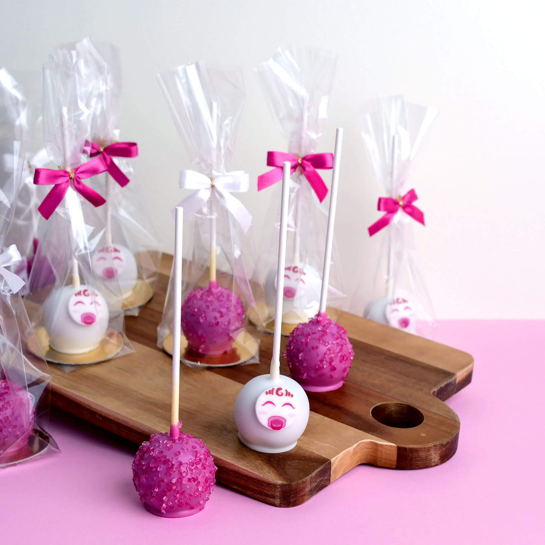 Rosa Babyface Cake-Pops (10 st)