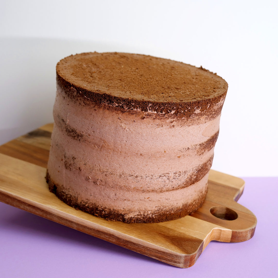 Choklad Naked Cake - olika storlekar