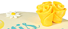 Gula & vita sockerblommor
