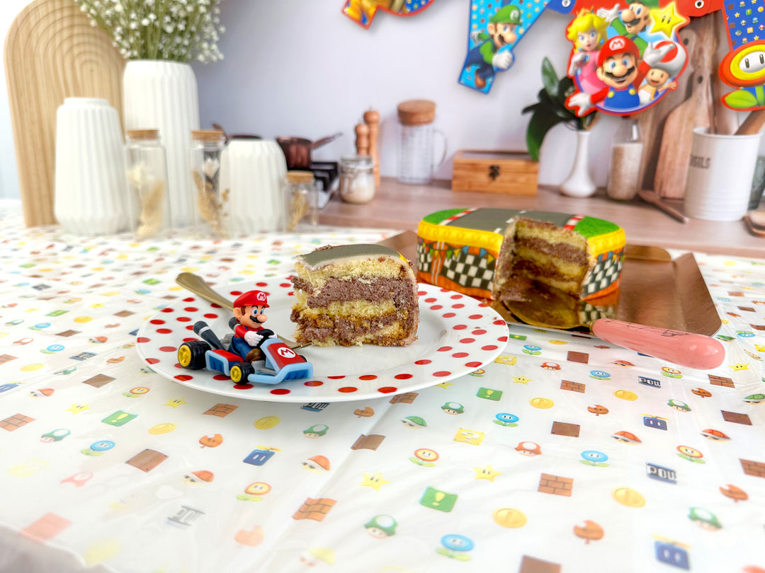 Mario Kart® på racerbanetårta