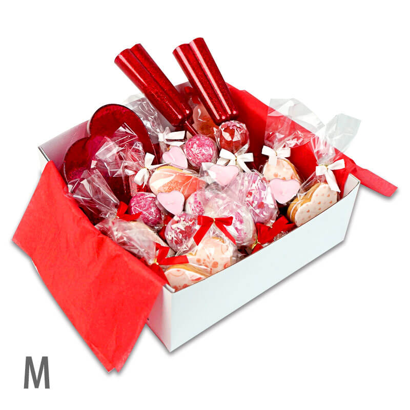 Alla hjärtans dag box - röd