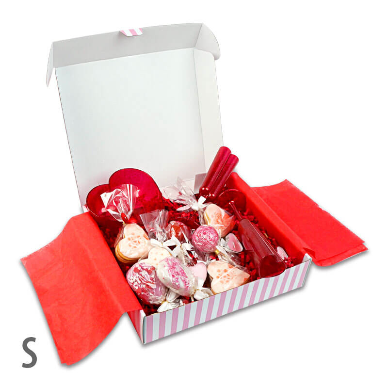 Alla hjärtans dag box - röd