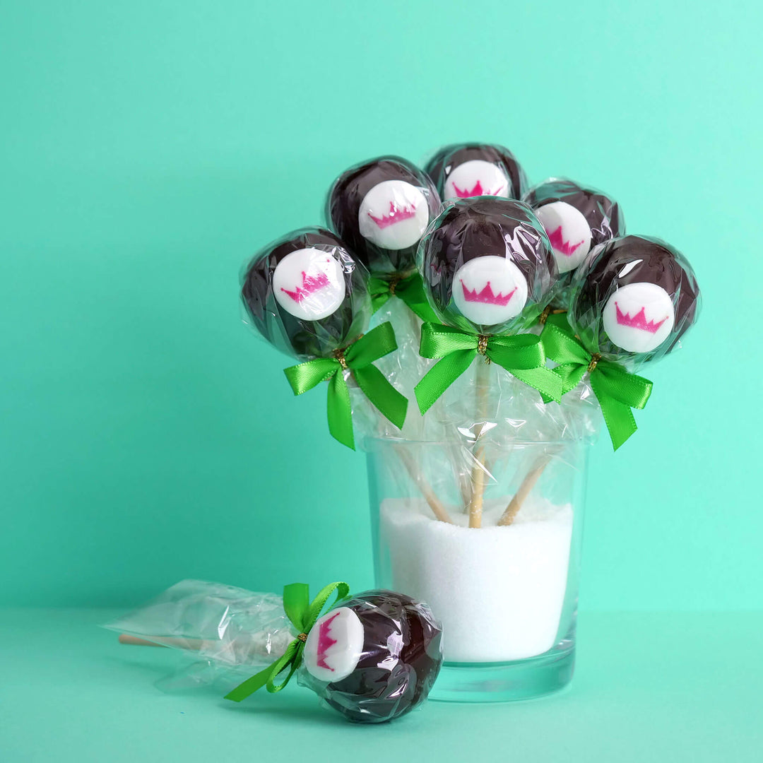 Vegan Cake-Pops med Logotyp (12st)