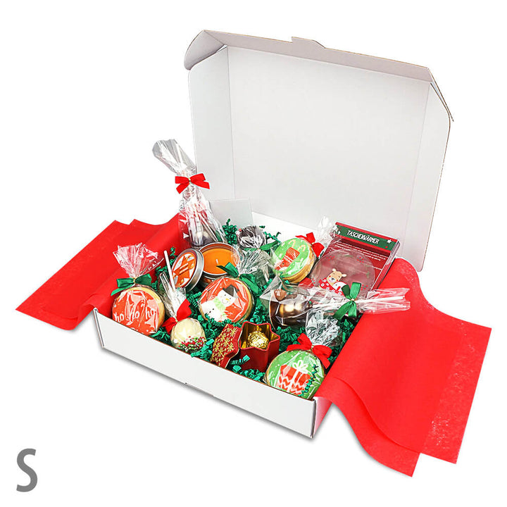 Presentbox med julbakverk