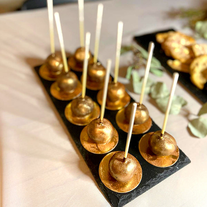 Deluxe Cake-Pops Guld (10 st)