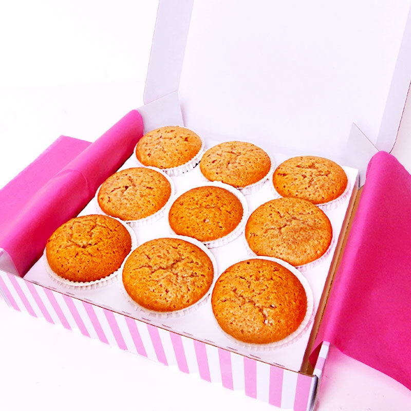 Muffins äpple-kanel, 9 st