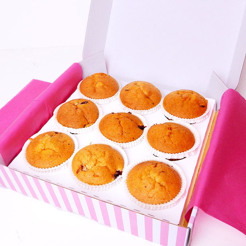 Muffins blåbär, 9 st