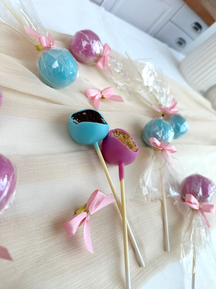 Cake-Pops med Logotyp, Vanilj- & Chokladsmak (12 st)