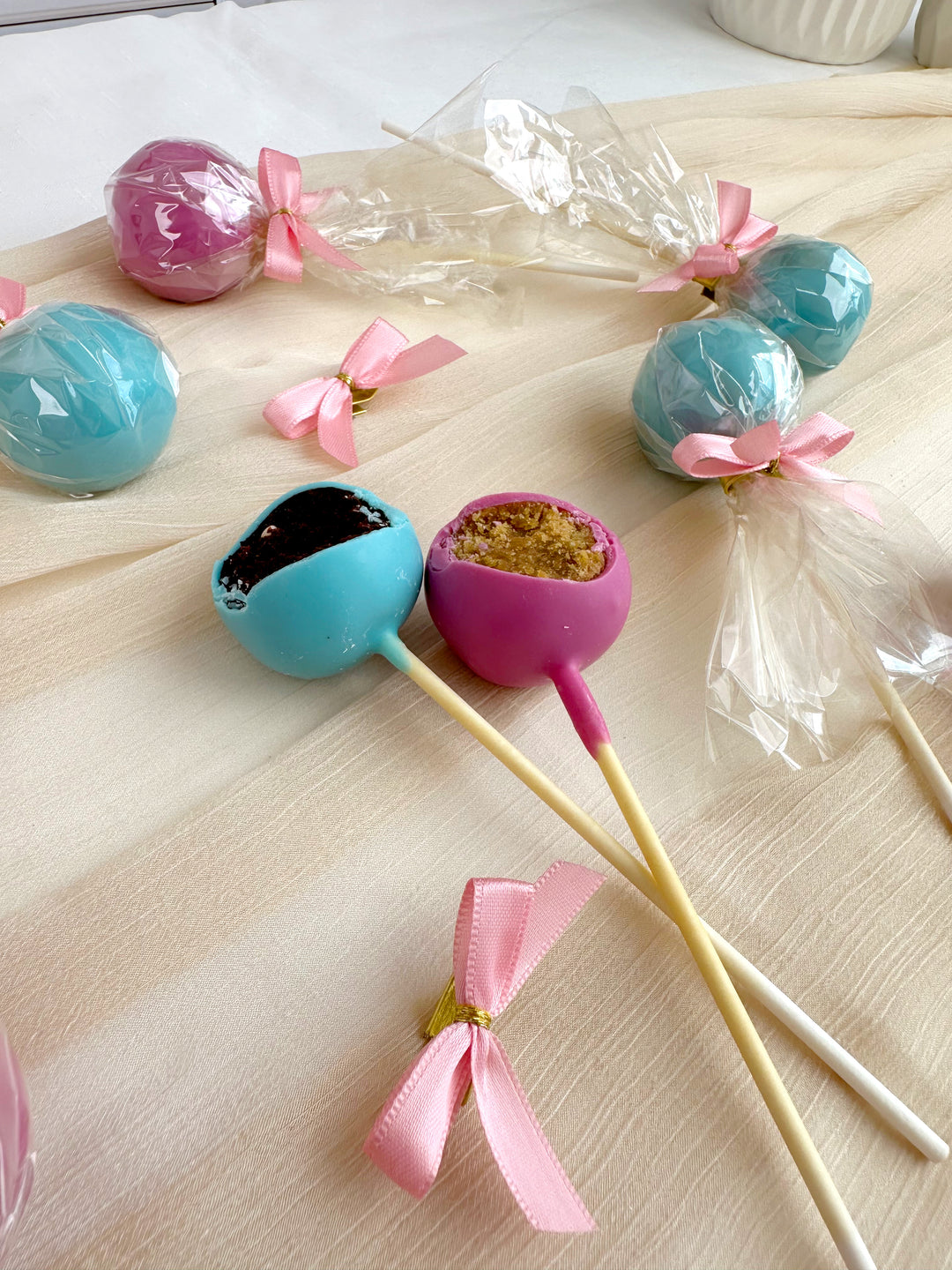 Cake-Pops med Logotyp, Vanilj- & Chokladsmak (12 st)