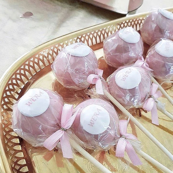 Cake-Pops med Logotyp, Vanilj- & Chokladsmak (12 st)