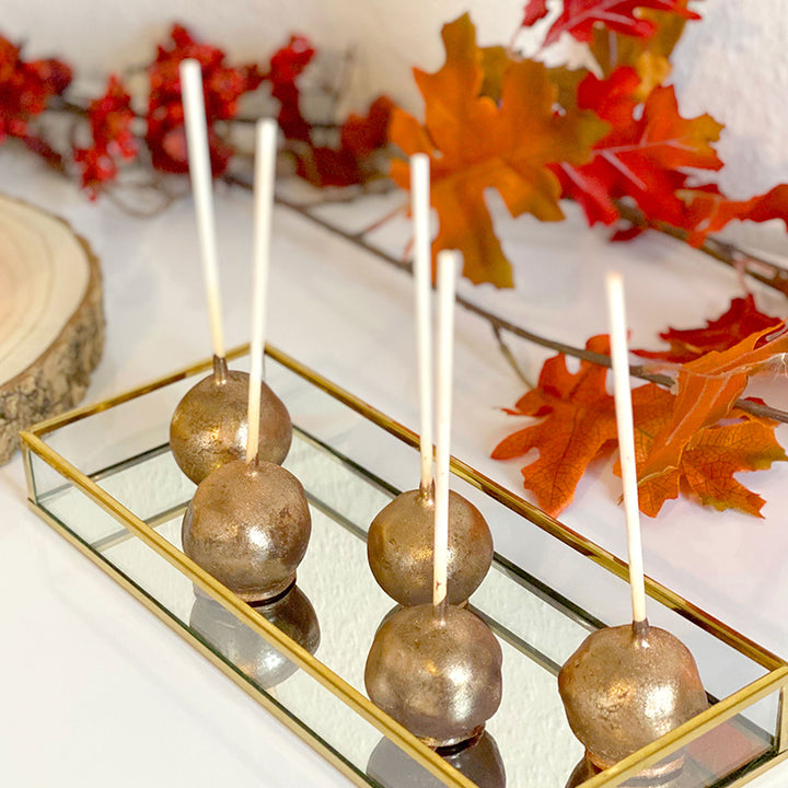 Deluxe Cake-Pops Guld (10 st)