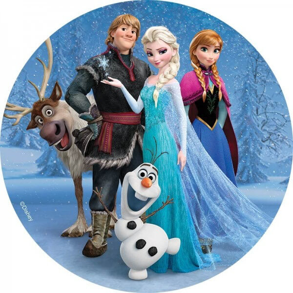 Frozen Tårtlock