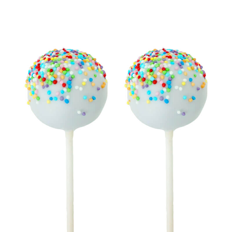 Blåa Gender Reveal Cake-Pops "It's a Boy" (12 st)
