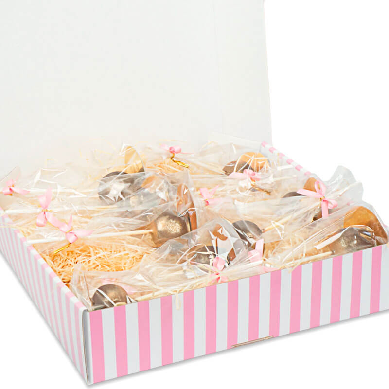 Deluxe Cake-Pops Guld (10 st)