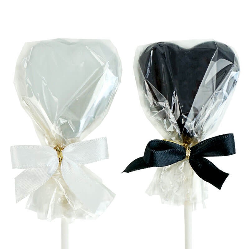 Cake-pops hjärtformade (12 st)