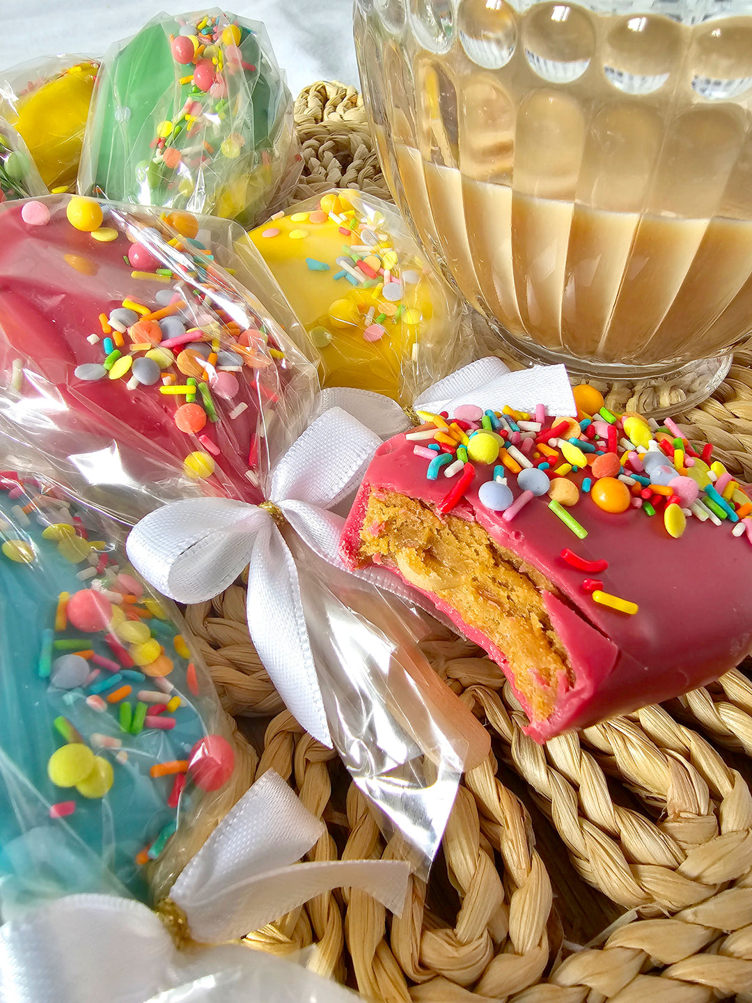 Cake-Popsicles med Strössel-Konfetti (10 st) 