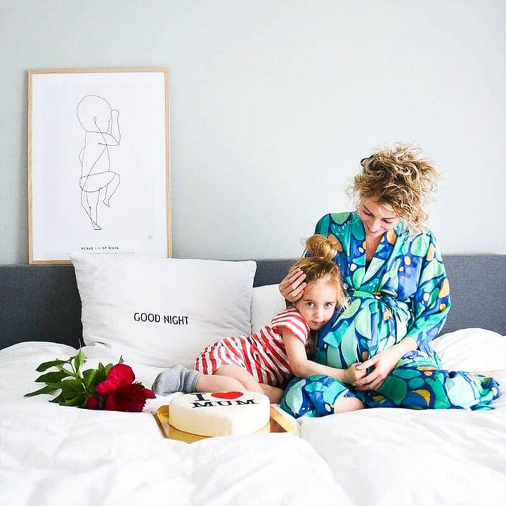 I Love Mum-hjärttårta
