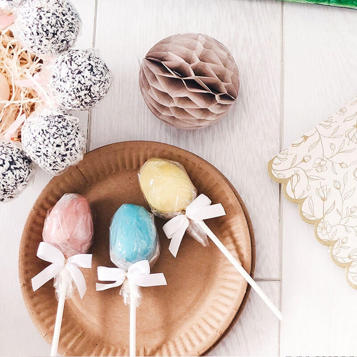 Färgglada cake-pops ägg  (12 st)
